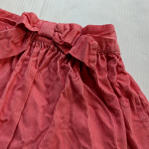 HANNA ANDERSSON girls coral corduroy skirt size 4 - Picture 6 of 6